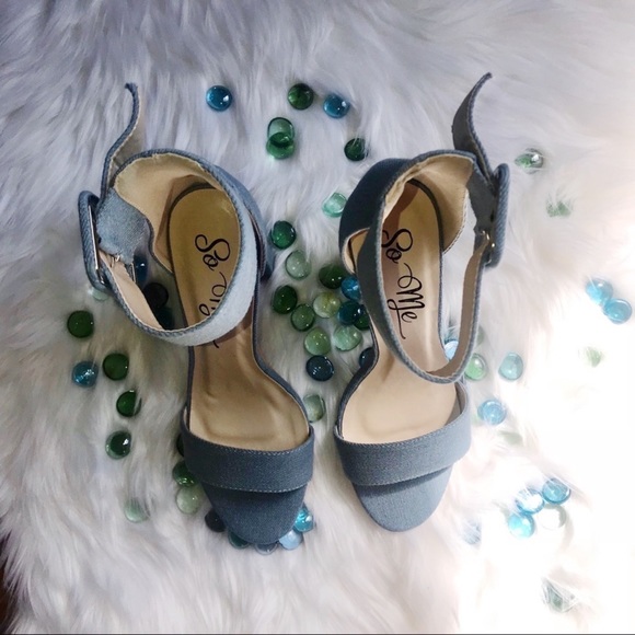 So Me Denim Sandals - Picture 6 of 8